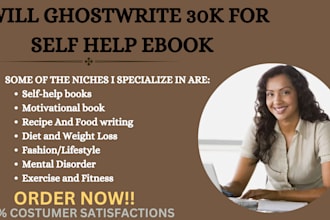 be self help ebook writer christian ebook romance ghostwriter non fiction ebook