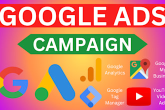 setup and manage google ads campaign, PPC campaign, adwords PPC, display ads