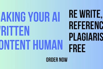 rewrite and proofread your ai written content to human
