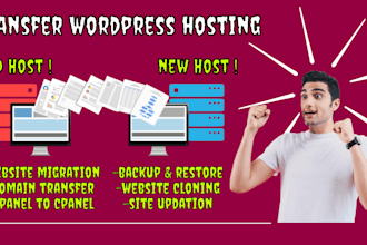 migrate your wordpress website with safe backup and restore