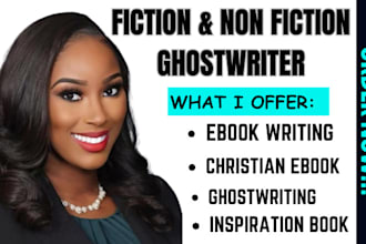 ghostwrite edit 30k christian ebook script nonfiction book developmental edit