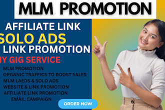 do mlm promotion, mlm sales funnel, affiliate link promotion, network marketing
