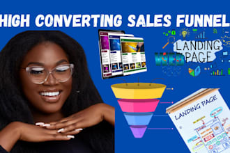 build high converting sales funnel with systemeio  gohighlevel and landing page