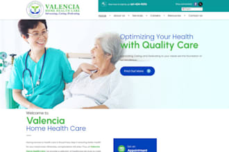 design healthcare staffing agency website healthcare agency staffing website