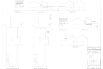draw site plan, architectural plans, autocad drafting and make section elevation