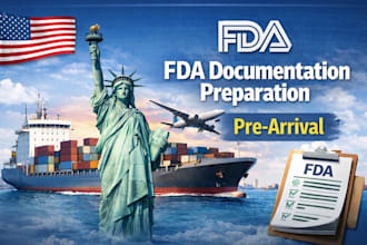 prepare fda prior notice documents for shipments to the USA