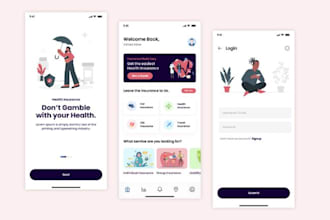 develop best insurance app, banking app, fintech app, insurance policy app