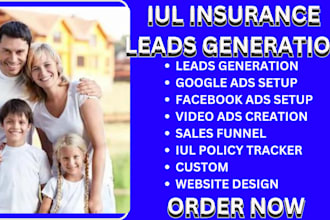 iul insurance leads iul insurance facebook ads iul insurance google ads video ad