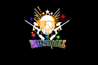 design high quality paintball logo design with fastest delivery