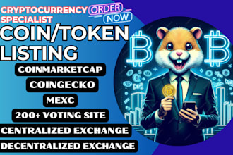 fast list token coin ico on coinmarketcap congecko dex cex