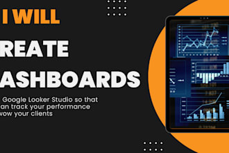 create dashboards using looker studio