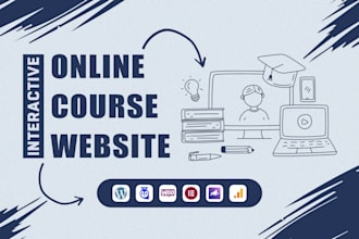 develop elearning wordpress lms websites for online courses with tutor lms