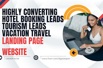 generate hotel booking leads tourism leads vacation travel agency sales funnel