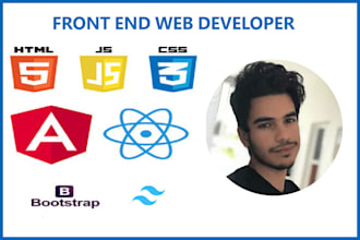 be your angular or react web developer website development