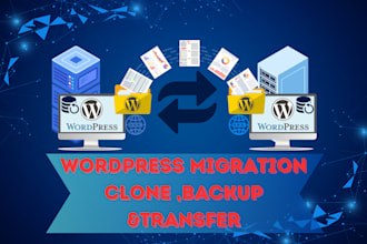 clone, transfer, migrate or backup your wordpress website