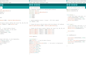 write some arduino code