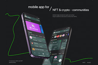 develop nft minting dapp, web3 dapp smart contract, nft landing page nft website