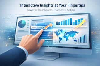 create power bi dax, reports and dashboard development