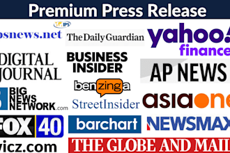 press release distribution, yahoo finance, press release, pr