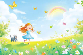 create children book illustrator and book illustration