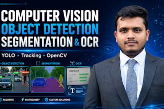 build computer vision, object detection, segmentation and ocr solutions