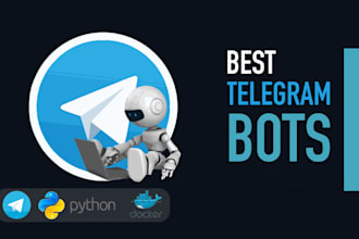 create custom telegram bots with API and db integrations