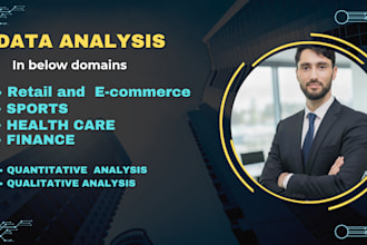 do sports, healthcare, finance  and customer data analysis