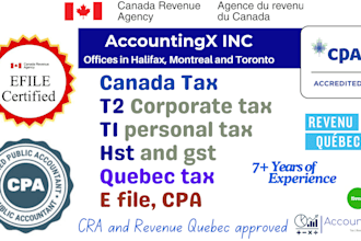 file canada corporate tax returns, CPA tax consultation canada self employed tax