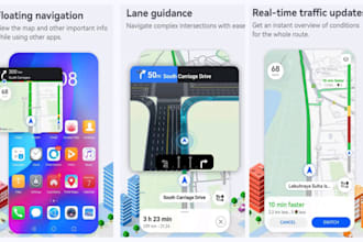 design and develop geolocation app, tracking app, and gps app