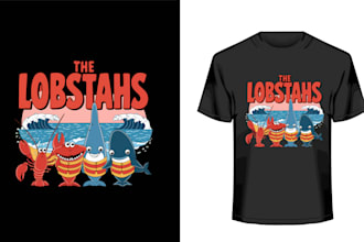 make modern streetwear tshirt or trendy graphic for your clothing brand