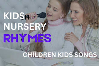 compose produce nursery rhymes lullaby educational song kids music