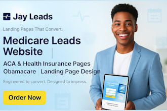 generate medicare leads health insurance obamacare leads healthcare landing page
