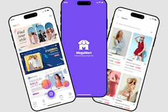 develop ecommerce app, multi vendor app, marketplace app, ecommerce website