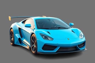 create 3d car model, 3d vehicle, 3d truck, airplane, 3d ebike for game, printing