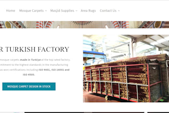 design highly converting islamic prayer matt shopify store website  dropshipping