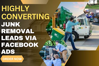 generate highly converting junk removal leads garbage removal website