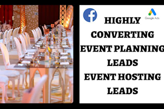 generate exclusive event planning leads wedding planner leads event hosting lead