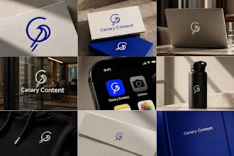 create your complete brand identity from scratch from logo to visual system