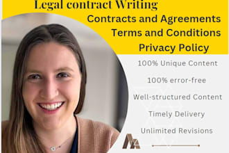 write terms and conditions privacy policy