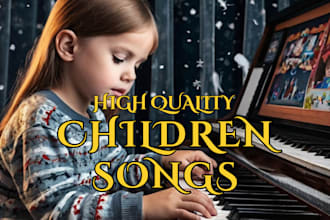 sing your kids songs, real children jingle rhymes, music kids songs lyrics