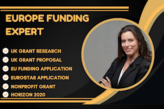 handle grant services for uk, horizon grant, eu funding application and eurostar