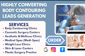 generate body contouring leads plastic surgery leads breast enhancement leads
