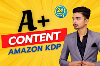 design amazing a plus content for amazon kdp, a plus content, kdp a plus content