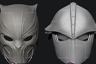 do 3d helmet cosplay 3d mask 3d custom facemask armor halloween mask 3d printing