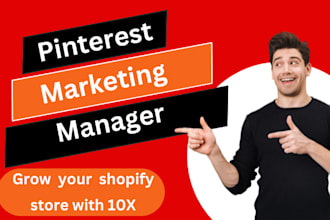 do create pin and manage pinterest marketing manager