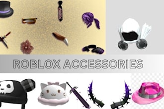 create high quality roblox ugc model, accessories, outfits, hair, gear, helmet