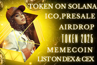 create crypto currency sui bsc tax token meme coin ico token listing on exchange