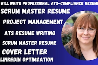 write scrum master resume, project management, scrum master and agile resume