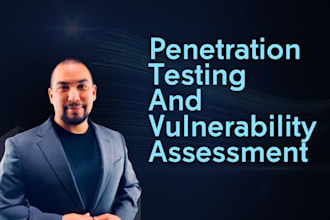 conduct a penetration test and vulnerability assessment with a detailed report