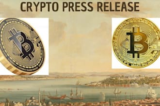 write and distribute crypto press release and publish it on crypto news website